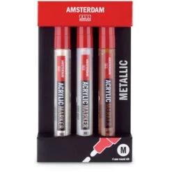 Amsterdam Acrylic Marker Sets -Pebeo Sales AmsterdamAcrylicMarkerSets 2