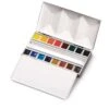 Blockx Bijou Watercolour Half Pan Paintbox -Pebeo Sales BlockxBijouWatercolourHalfPanPaintbox