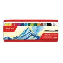 Caran D'Ache Gouache Studio Set -Pebeo Sales CaranD26230393BAcheGouacheStudioSet 4
