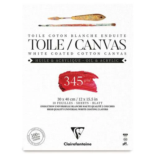 Clairefontaine Ready To Paint Canvas Pads 6 Clairefontaine Ready To Paint Canvas Pads - Image 4