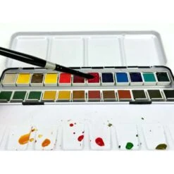 DANIEL SMITH | EXTRA FINE™ Watercolours — Half Pan Sets -Pebeo Sales DANIELSMITH7CEXTRAFINEE284A2watercoloursE28094HalfPansets 4