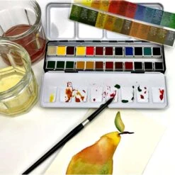 DANIEL SMITH | EXTRA FINE™ Watercolours — Half Pan Sets -Pebeo Sales DANIELSMITH7CEXTRAFINEE284A2watercoloursE28094HalfPansets 5