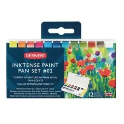 DERWENT | INKTENSE Paint Pan — Travel Set 2 -Pebeo Sales DERWENT7CINKTENSEPaintPanE28094TravelSet2 1