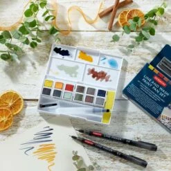 Derwent Line And Wash Paint Pan Set -Pebeo Sales DerwentLineandWashPaintPanSet 2