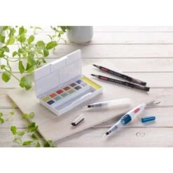 Derwent Line And Wash Paint Pan Set -Pebeo Sales DerwentLineandWashPaintPanSet 4
