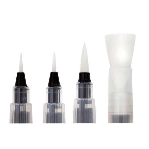 Derwent Push Button Waterbrush Assorted Set 4 Derwent Push Button Waterbrush Assorted Set - Image 2