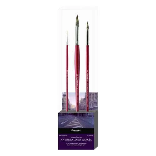 Escoda Antonio Lopez Garcia Oil Painting Brush Set, Series 8602-2 4 Escoda Antonio Lopez Garcia Oil Painting Brush Set, Series 8602-2 - Image 2