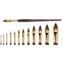Escoda Reserva Kolinsky Red Sable Filbert Watercolour Brushes Series 1222 9 Escoda Reserva Kolinsky Red Sable Filbert Watercolour Brushes Series 1222 -Pebeo Sales EscodaReservaKolinskyRedSableFilbertWatercolourBrushesSeries1222 1
