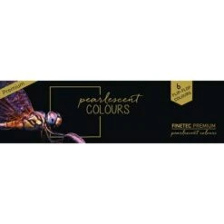 FINETEC | PREMIUM Pearlescent Colours — 'Flip-flop' 6 Paint Set -Pebeo Sales FINETEC7CPREMIUMPearlescentColoursE2809426230393BFlip flop26230393B6paintset 3