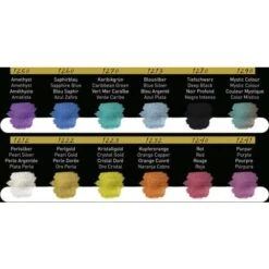 Finetec Essentials Pearlescent Colour Sets 12 Finetec Essentials Pearlescent Colour Sets -Pebeo Sales FinetecEssentialsPearlescentColourSets 4