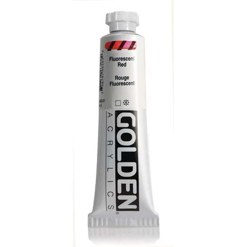 GOLDEN® | Acrylics, Fluorescent Colours — 59ml Tubes 4 GOLDEN® | Acrylics, Fluorescent Colours — 59ml Tubes - Image 2