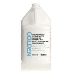 GOLDEN® | Color Pouring Medium Matte — Bottle -Pebeo Sales GOLDENC2AE7CColorPouringMediumMatteE28094bottle 2