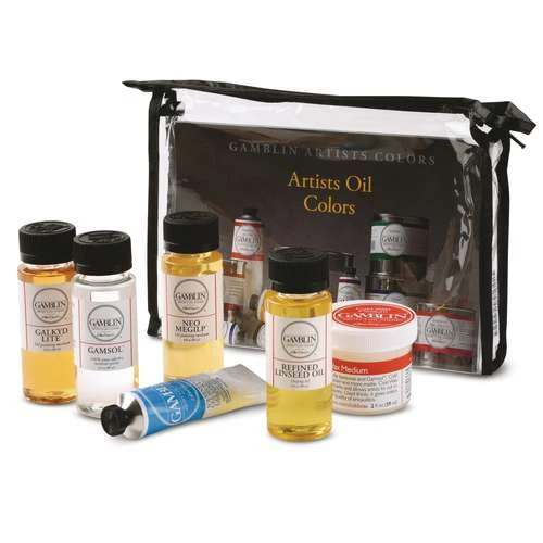 Gamblin Oil Medium Starter Set 3 Gamblin Oil Medium Starter Set