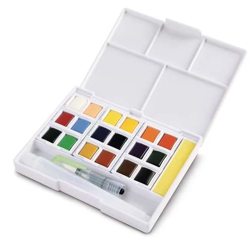 I LOVE ART | Watercolour Sets — In Plastic Boxes 3 I LOVE ART | Watercolour Sets — In Plastic Boxes