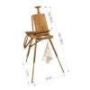 Jullian Box Easel JB45 -Pebeo Sales JullianBoxEaselJB45