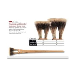 Léonard Twin Headed Brush Series 3645 RD -Pebeo Sales LC3A9onardTwinHeadedBrushSeries3645RD 2