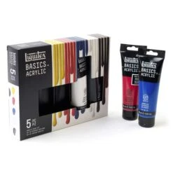 Liquitex Basics Acrylic Primary Colours Set -Pebeo Sales LiquitexBasicsAcrylicPrimaryColoursSet 2