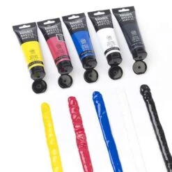 Liquitex Basics Acrylic Primary Colours Set -Pebeo Sales LiquitexBasicsAcrylicPrimaryColoursSet 4