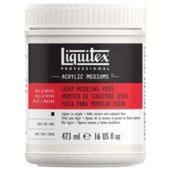 Liquitex Light Modelling Paste -Pebeo Sales LiquitexLightModellingPaste 2