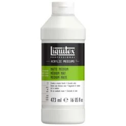 Liquitex Matte Medium 10 Liquitex Matte Medium -Pebeo Sales LiquitexMatteMedium 2
