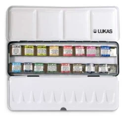 Lukas Aquarelle 1862 Watercolour Box Sets -Pebeo Sales LukasAquarelle1862WatercolourBoxSets 3