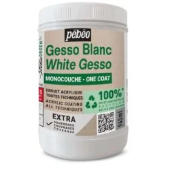 Pebeo Pébéo Studio Green Extra, White Acrylic Gesso -Pebeo Sales PC3A9bC3A9oStudioGreenExtra2CWhiteAcrylicGesso 2