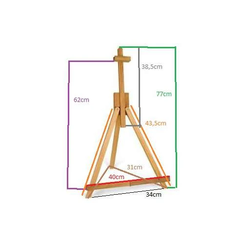Reeves Piccolo Table Easel 4 Reeves Piccolo Table Easel - Image 2