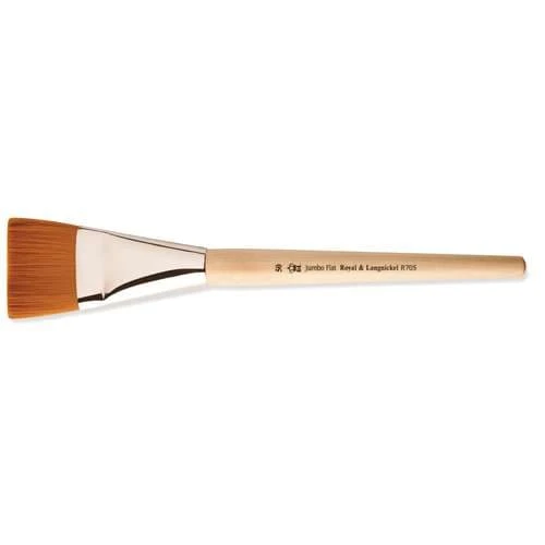 Royal & Langnickel Jumbo Flat Brushes R705 4 Royal & Langnickel Jumbo Flat Brushes R705 - Image 2
