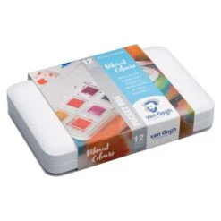 Royal Talens | Van Gogh Pocket Boxes — 12 Half Pans -Pebeo Sales RoyalTalens7CvanGoghPocketBoxesE2809412halfpans 3