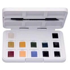 Royal Talens | Van Gogh Pocket Boxes — 12 Half Pans -Pebeo Sales RoyalTalens7CvanGoghPocketBoxesE2809412halfpans 4