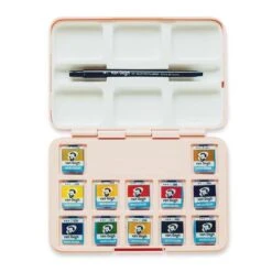 Royal Talens | Van Gogh Watercolour — Set Of 12 Floral Pocket Box -Pebeo Sales RoyalTalens7CvanGoghwatercolourE28094setof12floralpocketbox 1