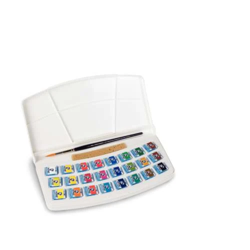 Royal Talens Van Gogh Watercolour Set - 24 Half Pans 4 Royal Talens Van Gogh Watercolour Set - 24 Half Pans - Image 2