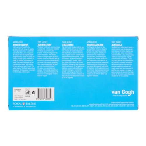 Royal Talens Van Gogh Watercolour Set - 24 Half Pans 7 Royal Talens Van Gogh Watercolour Set - 24 Half Pans - Image 5