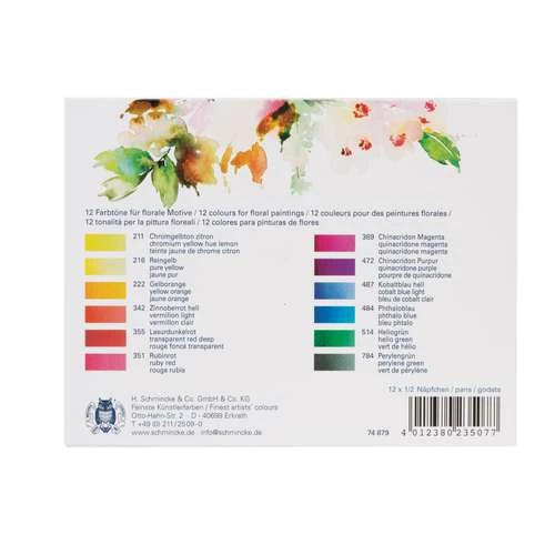 Schmincke | HORADAM® Watercolour Floral Set — 12 X 1/2 Pans 6 Schmincke | HORADAM® Watercolour Floral Set — 12 X 1/2 Pans - Image 4