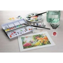 Schmincke Horadam Half-Pan Watercolour Sets 11 Schmincke Horadam Half-Pan Watercolour Sets -Pebeo Sales SchminckeHoradamHalf PanWatercolourSets 3