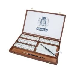 Schmincke Horadam Watercolour Wooden Box Set -Pebeo Sales SchminckeHoradamWatercolourWoodenBoxSet 2