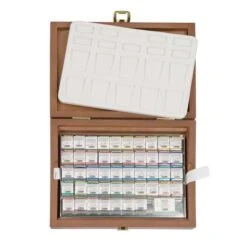 Schmincke Horadam Watercolour Wooden Box Sets -Pebeo Sales SchminckeHoradamWatercolourWoodenBoxSets 2