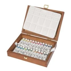 Schmincke Horadam Watercolour Wooden Box Sets -Pebeo Sales SchminckeHoradamWatercolourWoodenBoxSets 5