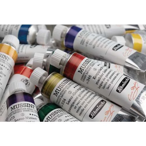 Schmincke Mussini Finest Oil Paints Wooden Box Set 5 Schmincke Mussini Finest Oil Paints Wooden Box Set - Image 3