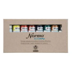 Schmincke Norma Blue Finest Water-Mixable Artist Oil Paint Set -Pebeo Sales SchminckeNormaBlueFinestWater MixableArtistOilPaintSet 3