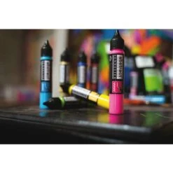 Sennelier Abstract Acrylic Primary Colours Set -Pebeo Sales SennelierAbstractAcrylicPrimaryColoursSet 2