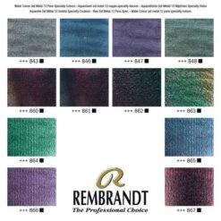 TALENS | REMBRANDT Themed Set — Special Effect Colours 10 TALENS | REMBRANDT Themed Set — Special Effect Colours -Pebeo Sales TALENS7CREMBRANDTThemedSetE28094SpecialEffectColours 3