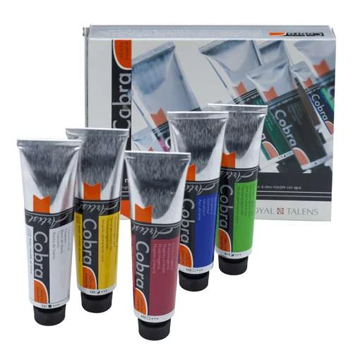 Talens | COBRA Water-mixable — Artist Oil Paint ○ Set Of 5 4 Talens | COBRA Water-mixable — Artist Oil Paint ○ Set Of 5 - Image 2