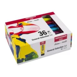 Talens Amsterdam Standard Series 36 Paint Set 9 Talens Amsterdam Standard Series 36 Paint Set -Pebeo Sales TalensAmsterdamStandardSeries36PaintSet 1