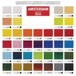 Talens Amsterdam Standard Series 36 Paint Set 13 Talens Amsterdam Standard Series 36 Paint Set -Pebeo Sales TalensAmsterdamStandardSeries36PaintSet 5