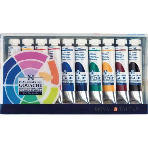 Talens Extra Fine Gouache Basic Set 3 Talens Extra Fine Gouache Basic Set