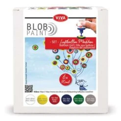 VIVA DECOR | Blob Paint Sets — 6 X 90 Ml Bottles -Pebeo Sales VIVADECOR7CBlobPaintsetsE280946x90mlbottles 3