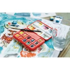 Van Gogh | Watercolour Pocket Box Special Edition — 12 Half Pans -Pebeo Sales VanGogh7CWatercolourPocketBoxspecialeditionE2809412halfpans 3