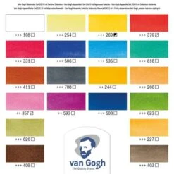 Van Gogh | Watercolour Set — 20 X 10ml Tubes -Pebeo Sales VanGogh7CWatercolourSetE2809420x10mltubes 3
