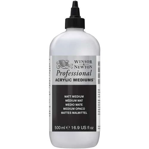 WINSOR & NEWTON™ | Professional Acrylic™ — Matte Medium 3 WINSOR & NEWTON™ | Professional Acrylic™ — Matte Medium